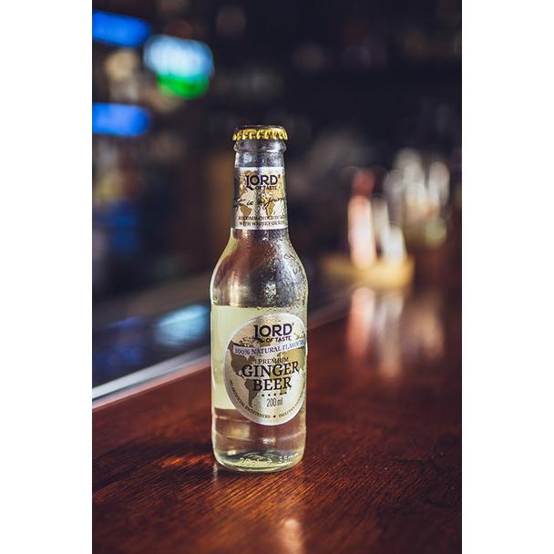 Lord of Taste, Premium Ginger Beer (piwo imbirowe), napój butelka 200ml