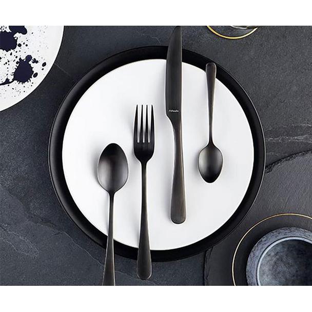 Łyżeczka do herbaty Austin, czarna 14,5cm