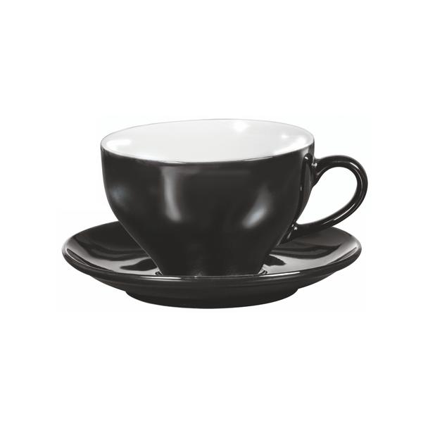 Filiżanka do cappucino Amico czarna 200ml (bez spodka)