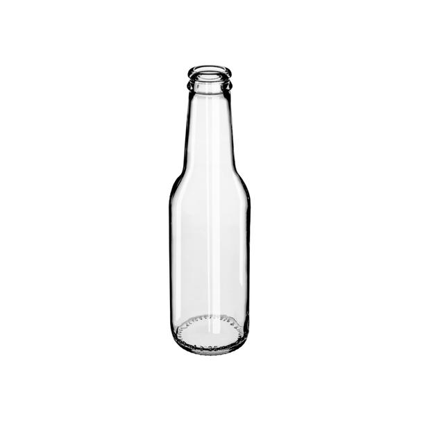 Szklana Butelka 200ml, śr. 5cm, wys. 18cm