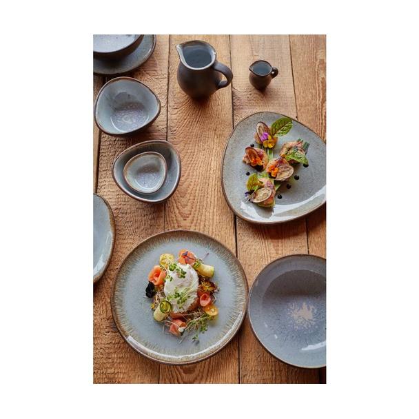 Talerz głęboki 27cm KERA Delta, kolor topaz