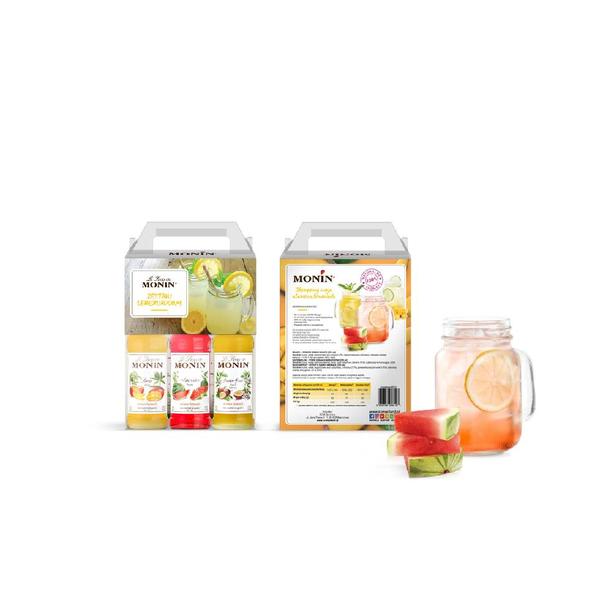 Zestaw lemoniadowy Monin 3x250ml