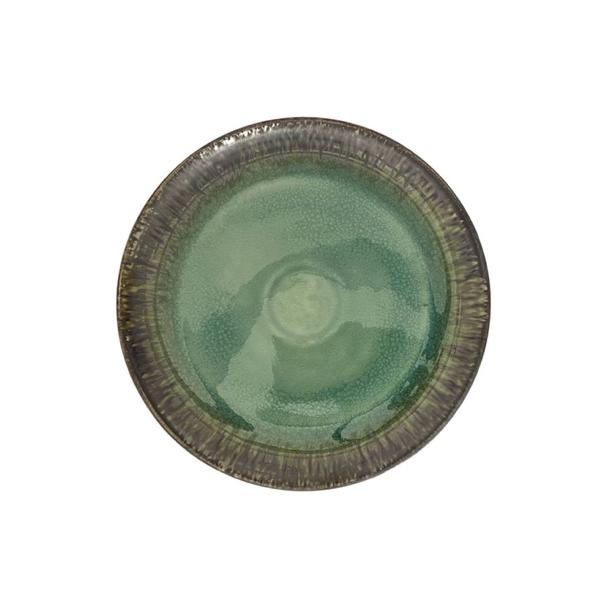 Talerz płytki 27cm KERA Still, kolor szmaragd