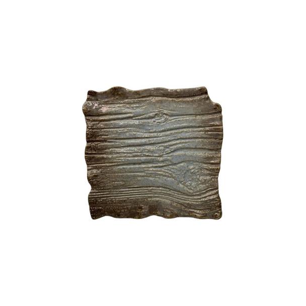 Talerz kwadratowy 21x21cm KERA Moku, kolor topaz