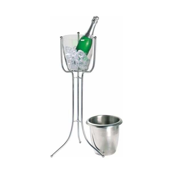 Stojak na wiaderko do szampana, składany, 68cm