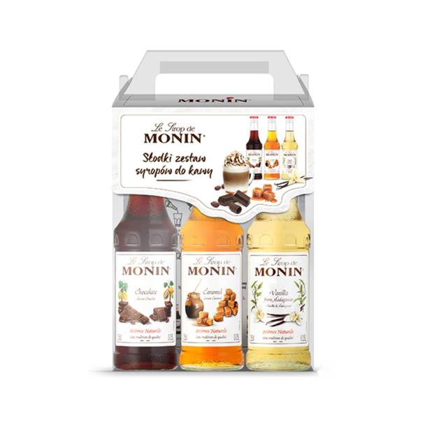 Zestaw kawowy Monin 3x250ml
