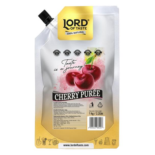 Puree Owocowe Lord of Taste Wiśnia 1kg