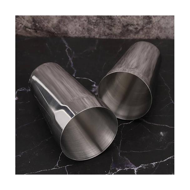 Shaker 2-częściowy Tin-Tin 700ml RONIN, stal nierdzewna, polerowany (obciążony)