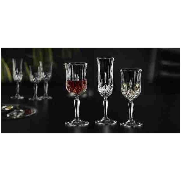 Zestaw do Whisky Opera RCR 18-elementowy (6x Szklanka niska Opera 300ml plus 6x Kieliszek do wina Opera 230ml plus 6x Kieliszek do szampana Opera 130ml)