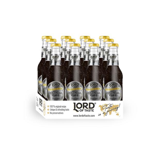 Lord of Taste, Premium Colonial Coke (Cola) SUGAR FREE, napój butelka 200ml