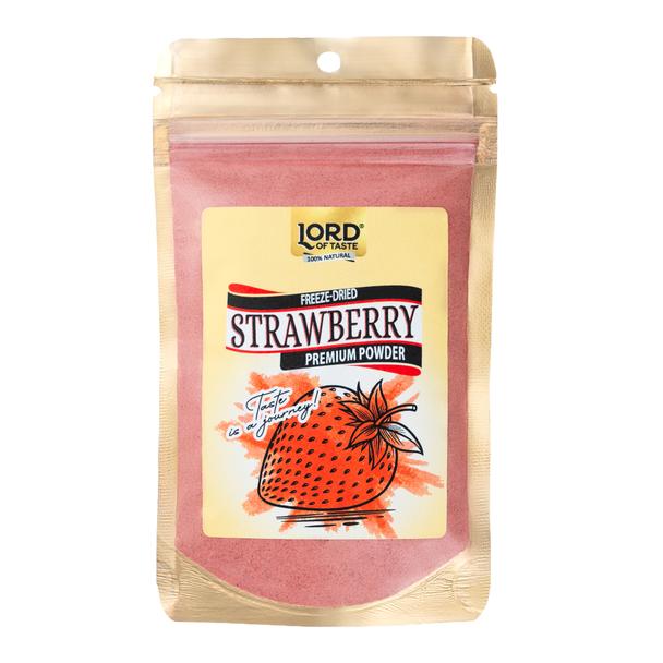 Truskawka liofilizowana (puder) Lord of Taste 50g