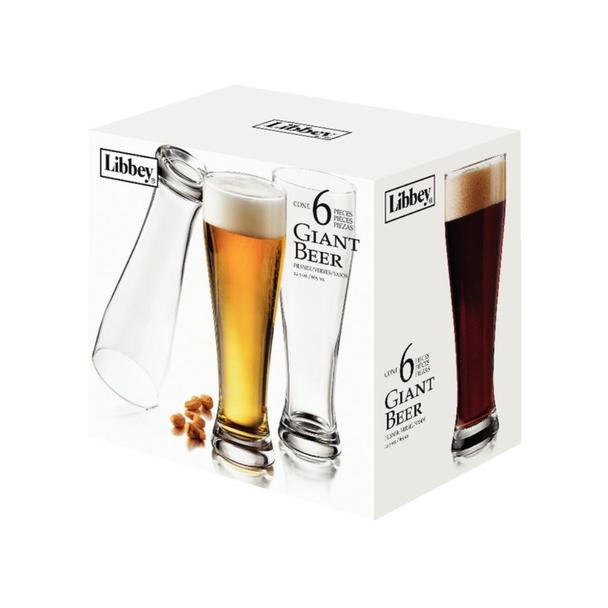 Zestaw kufli do piwa Giant Beer 6 elementów