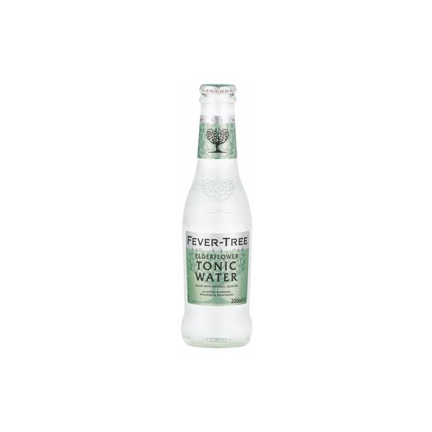 Fever Tree, Elderflower Tonic Water (kwiat bzu), butelka 200ml