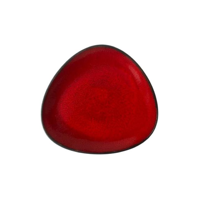 Talerz płytki 19cm KERA Delta, kolor rubin