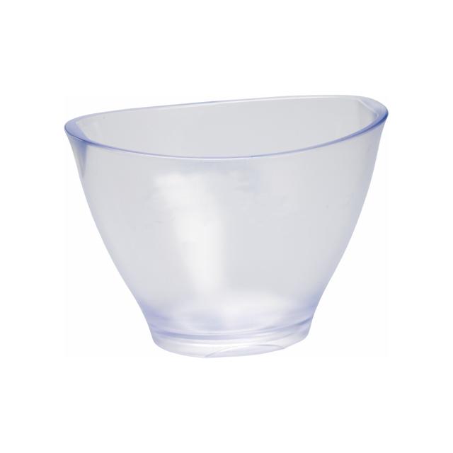 Wiaderko do szampana, owalne, plastikowe, szronione