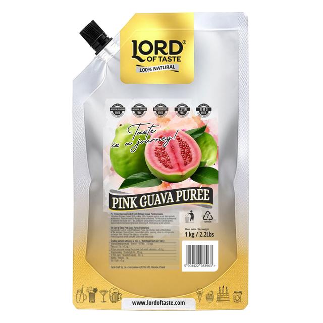 Puree Owocowe Lord of Taste Pink (Różowa) Guava 1kg