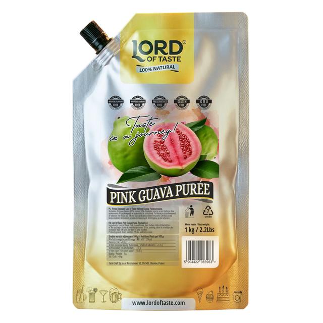 Puree Owocowe Lord of Taste Pink (Różowa) Guava 1kg