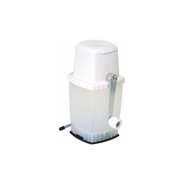 Kruszarka do lodu z przyssawką, biała