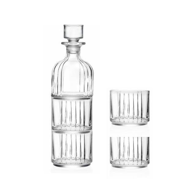 Zestaw Karafka Combo RCR 335ml plus 2 szklanki niskie Combo 370ml