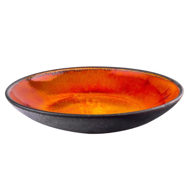 Talerz głęboki 24cm KERA Still, kolor bursztyn