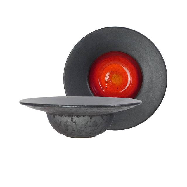 Talerz do pasty 23cm KERA Still, kolor rubin