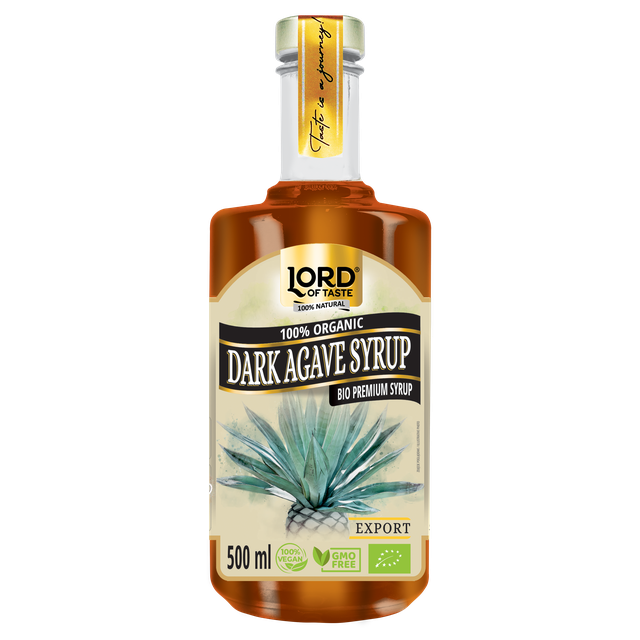 Syrop z Agawy DARK Premium BIO Lord of Taste 500ml (Agawa)