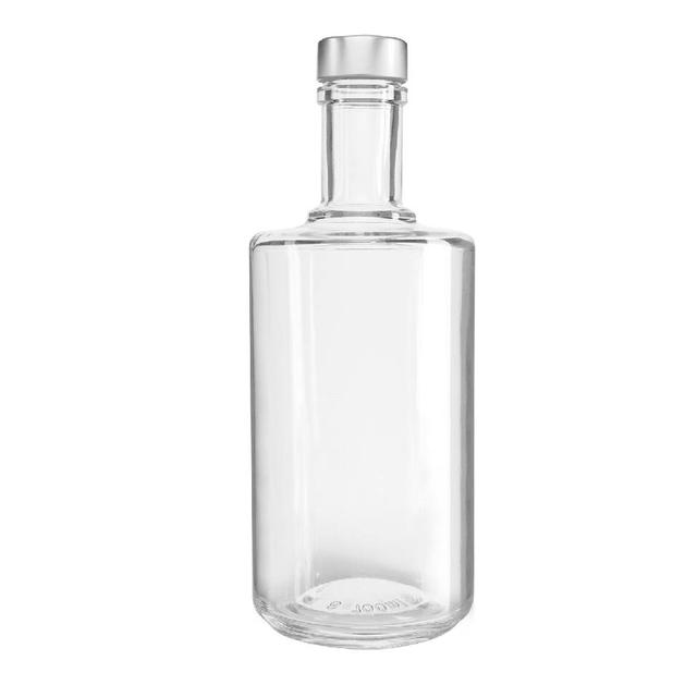 Butelka szklana z zakrętką (GPI) BRASS 500ml, okrągła