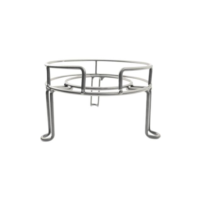 Stojak na słój z kranikiem 8,5L, metalowy, chromowany, 14cm