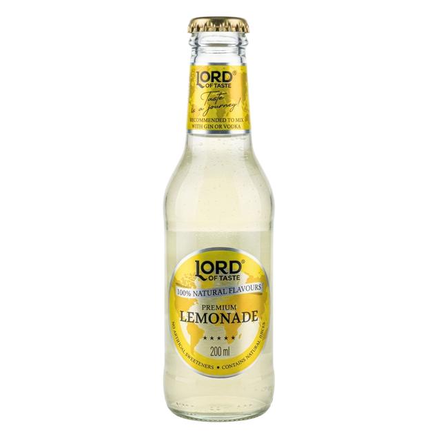Lord of  Taste, Premium Lemonade (lemoniada klasyczna), napój butelka 200ml