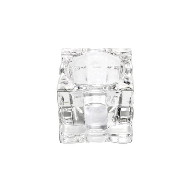 Świecznik Tealight Holder Cube przeźroczysty