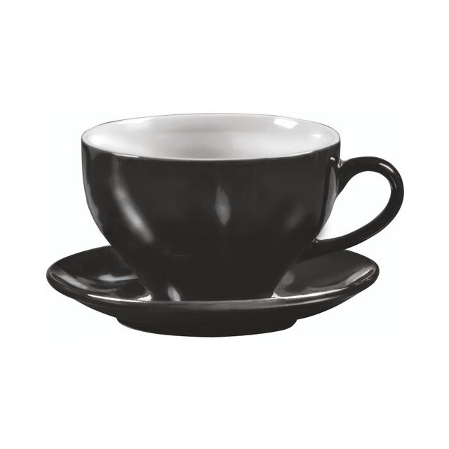 Filiżanka do latte Amico czarna 300ml (bez spodka)