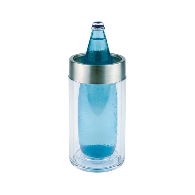 Cooler do alkoholi z akrylu, podwójna ścianka