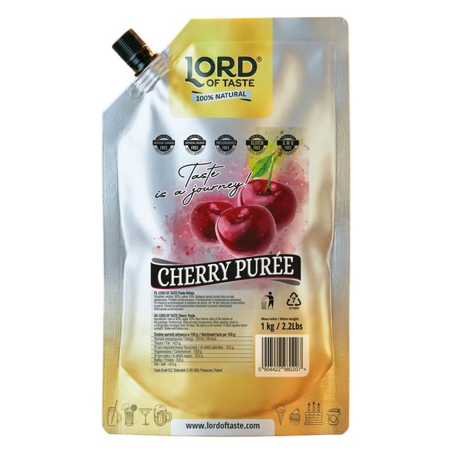 Puree Owocowe Lord of Taste Wiśnia 1kg