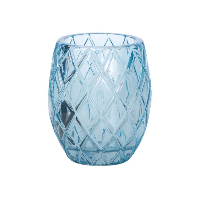 Świecznik Tealight Holder Votive niebieski, 10cm