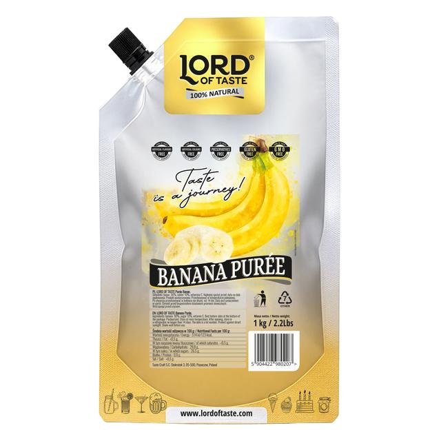Puree Owocowe Lord of Taste Banan 1kg