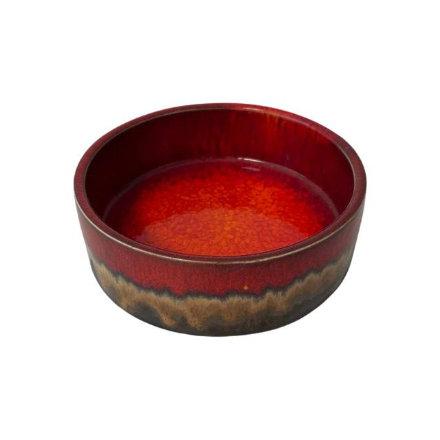 Miska z rantem 14cm Arondi Kera, kolor rubin