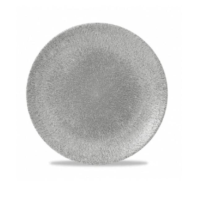 Raku Jasper Grey Evolve Coupe Plate