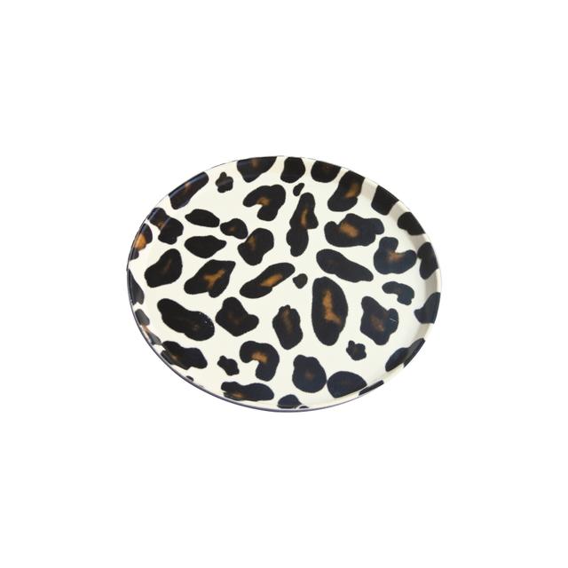 Taca z polipropylenu 36cm, okrągła, wzór Żyrafa