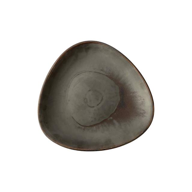 Talerz głęboki 32cm KERA Delta, kolor hematyt