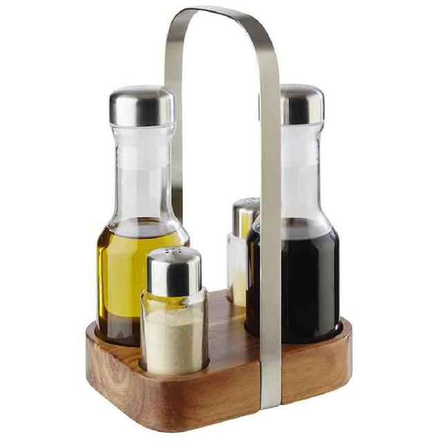 Menaż 15,5 x 12cm drewniana podstawa