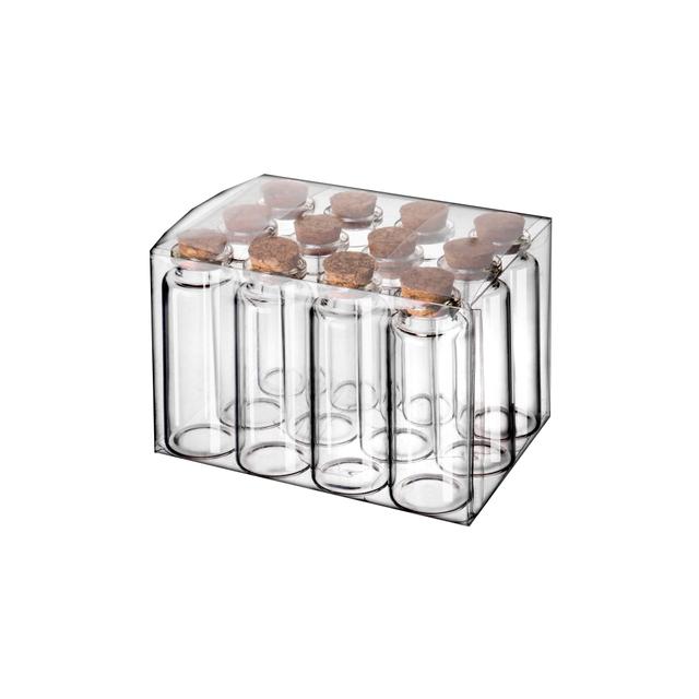 Kieliszek Fiolka z korkiem 40ml (zestaw 12szt.)