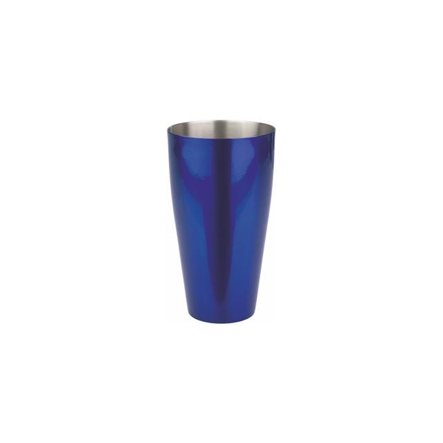 Shaker bostoński duży, lakierowany, niebieski-metalic, 800ml (bez szklanicy)