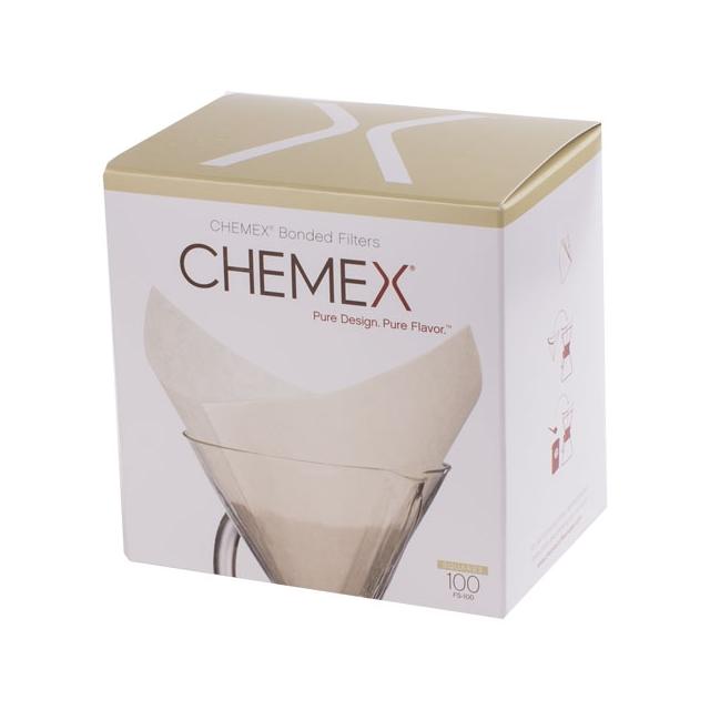 Chemex filtry papierowe kwadratowe Białe - 6, 8,10 filiżanek