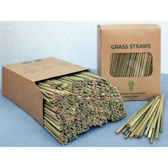 Słomki z dzikiej trawy Lepironia 200mm (500szt.)
