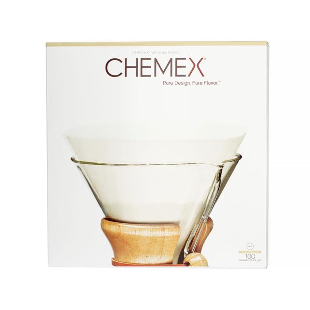 Chemex Bonded Filters Unfolded Circles filtry papierowe okragłe 6, 8,10 filiżanek