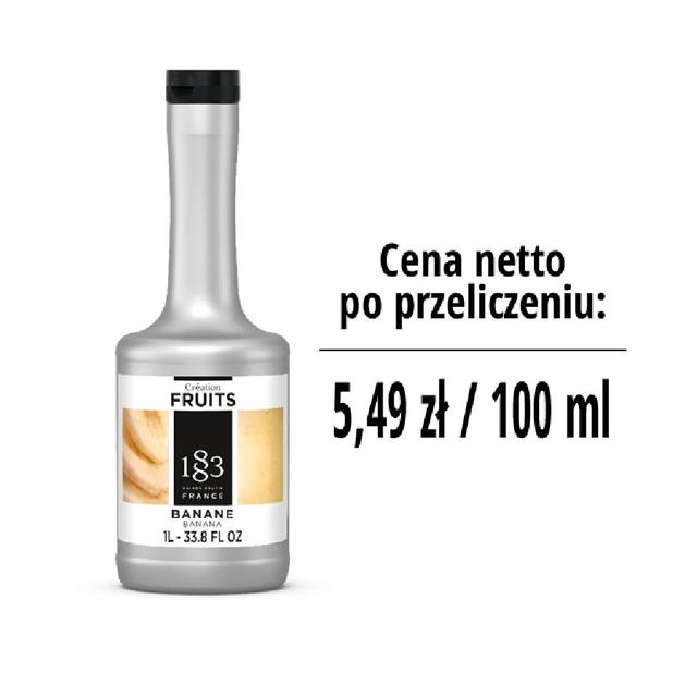 Puree Owocowe 1883 Routin Banan 1L