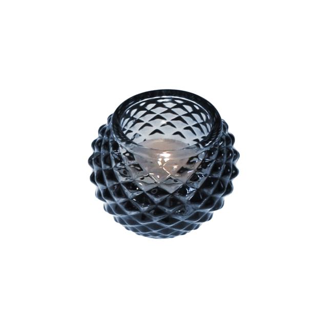 Świecznik Tealight Holder Bowl niebieski 6cm