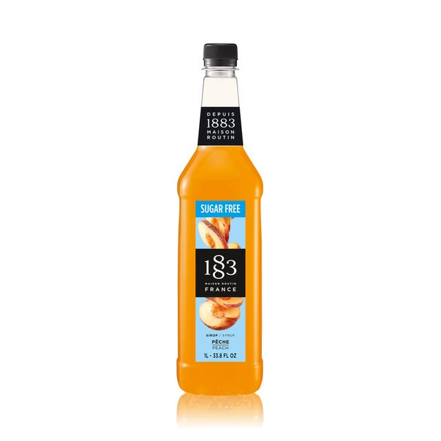 Syrop 1883 Routin Brzoskwinia Sugar Free, plastikowa butelka PET 1L