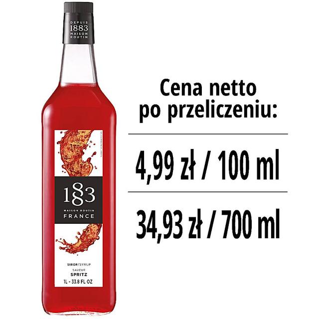 Syrop 1883 Routin Spritz, szklana butelka 1L