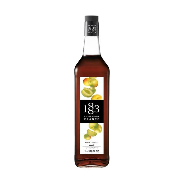 Syrop 1883 Routin Ume (Morela Japońska), szklana butelka 1L